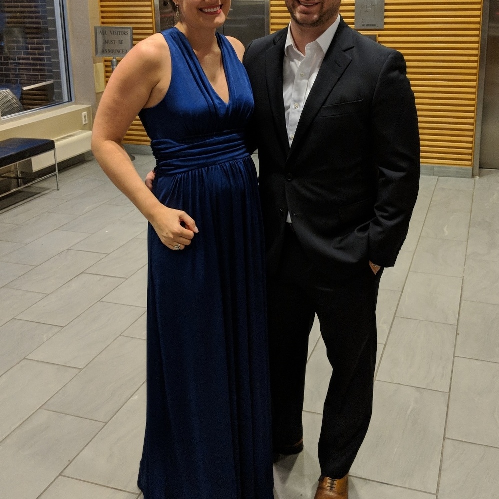 Beautiful blue gown